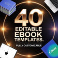 40 Editable E book Templates My Store