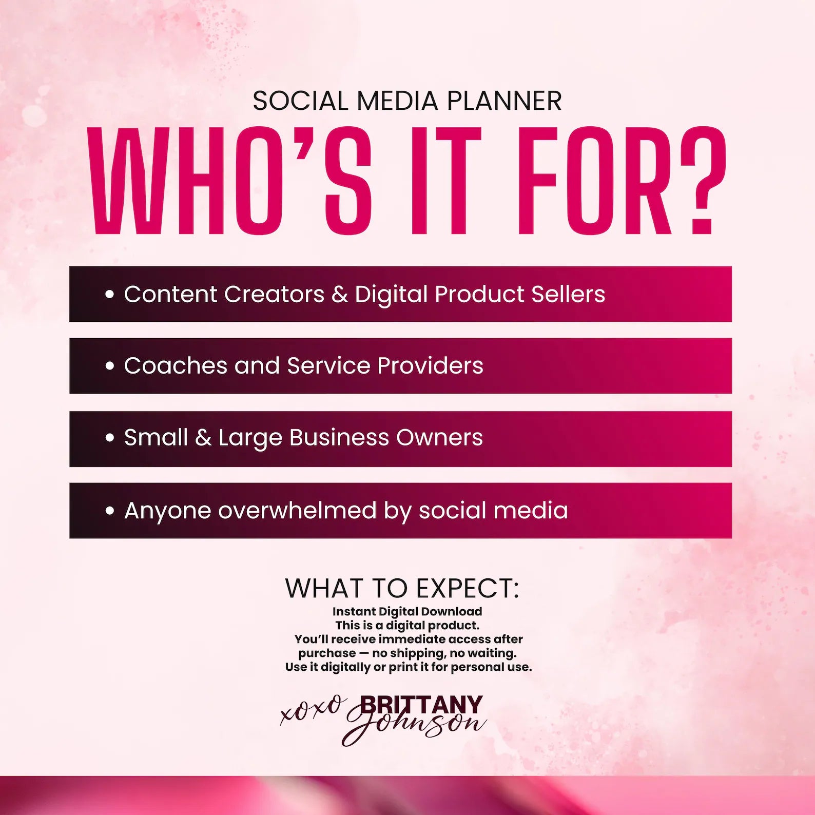 Social media content planner