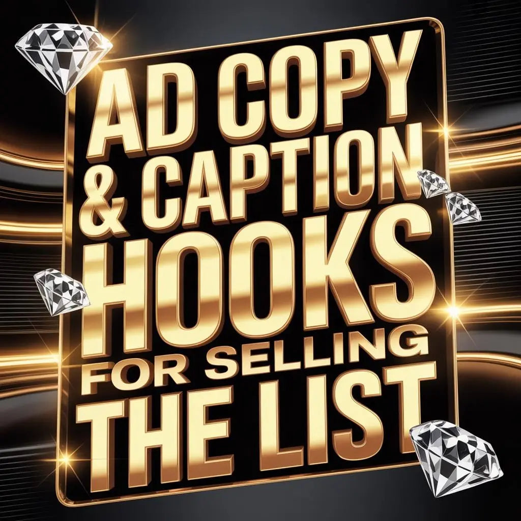 AD Copy and Caption Hooks for Selling the List