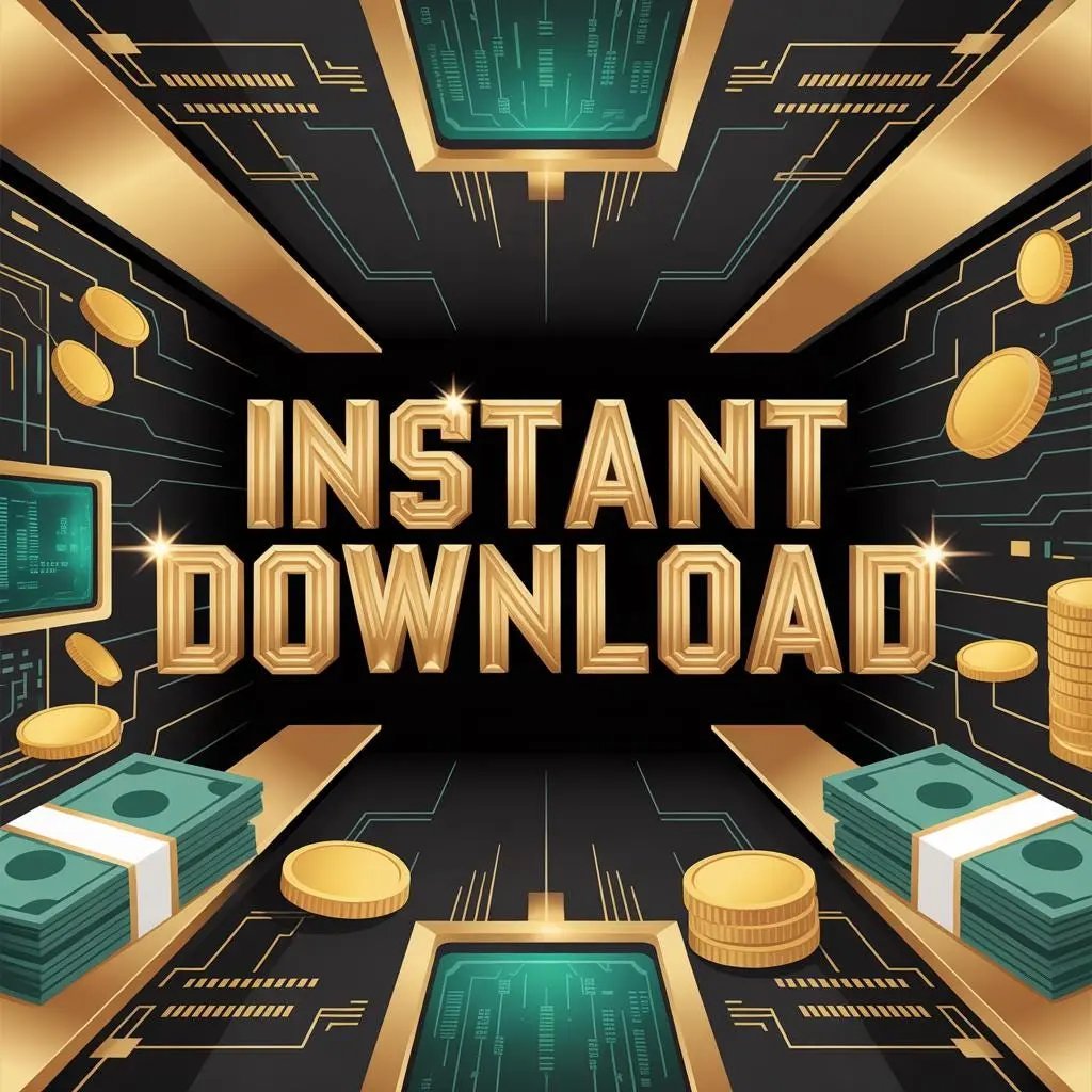 Instant Download. AI Content System - Faceless Content & Passive Income