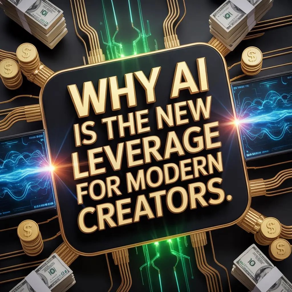 Why AI is the new leverage for modern creators