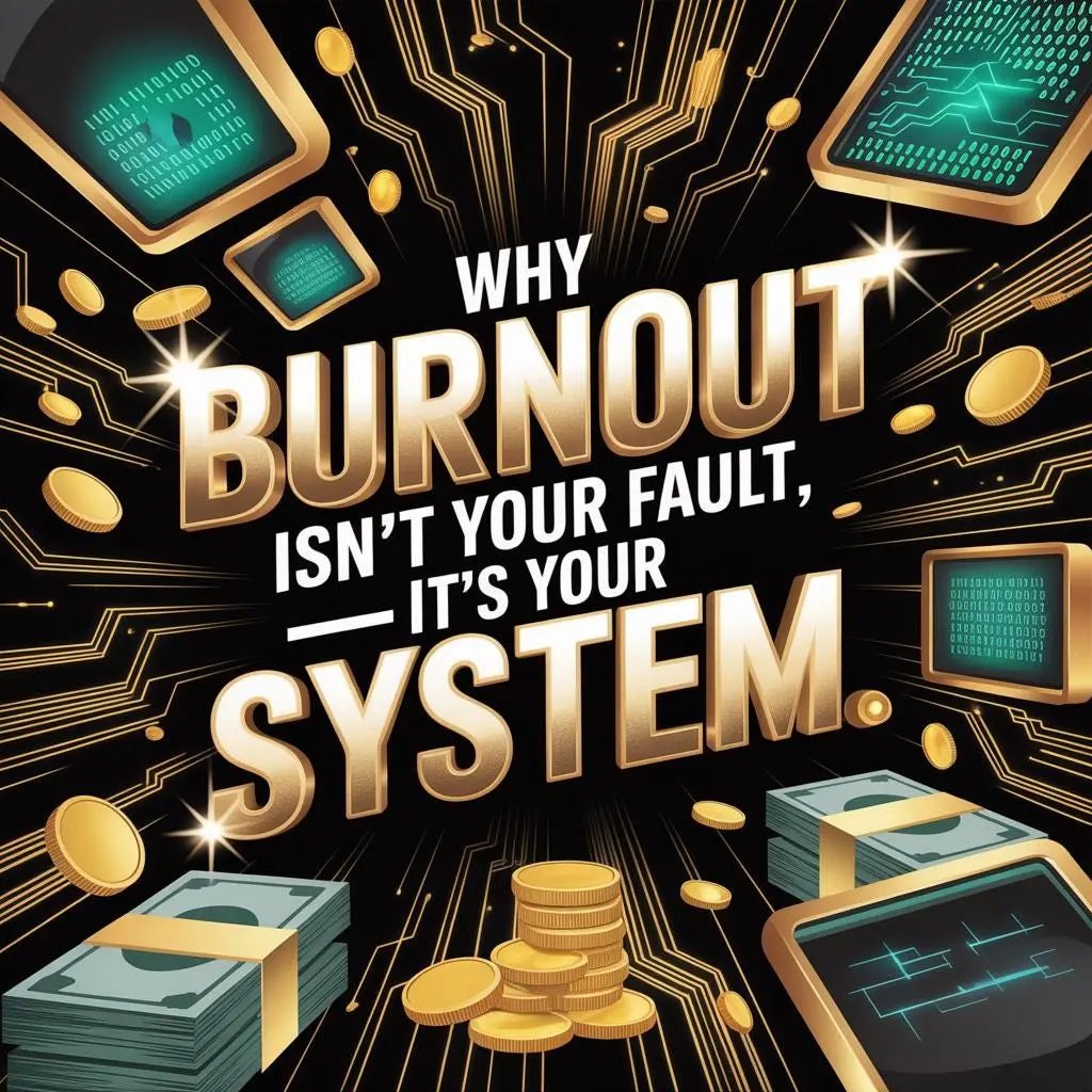 Why burnout isnt your fault, it's your system