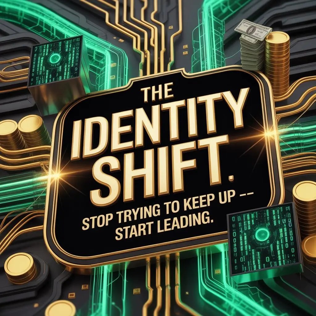The identity shift. stop trying to keep up and start learning. AI Content System - Faceless Content & Passive Income