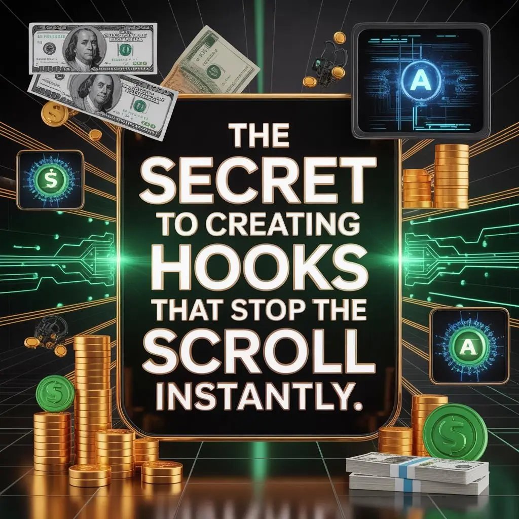 The secret to creating hooks that stop the scroll instantly