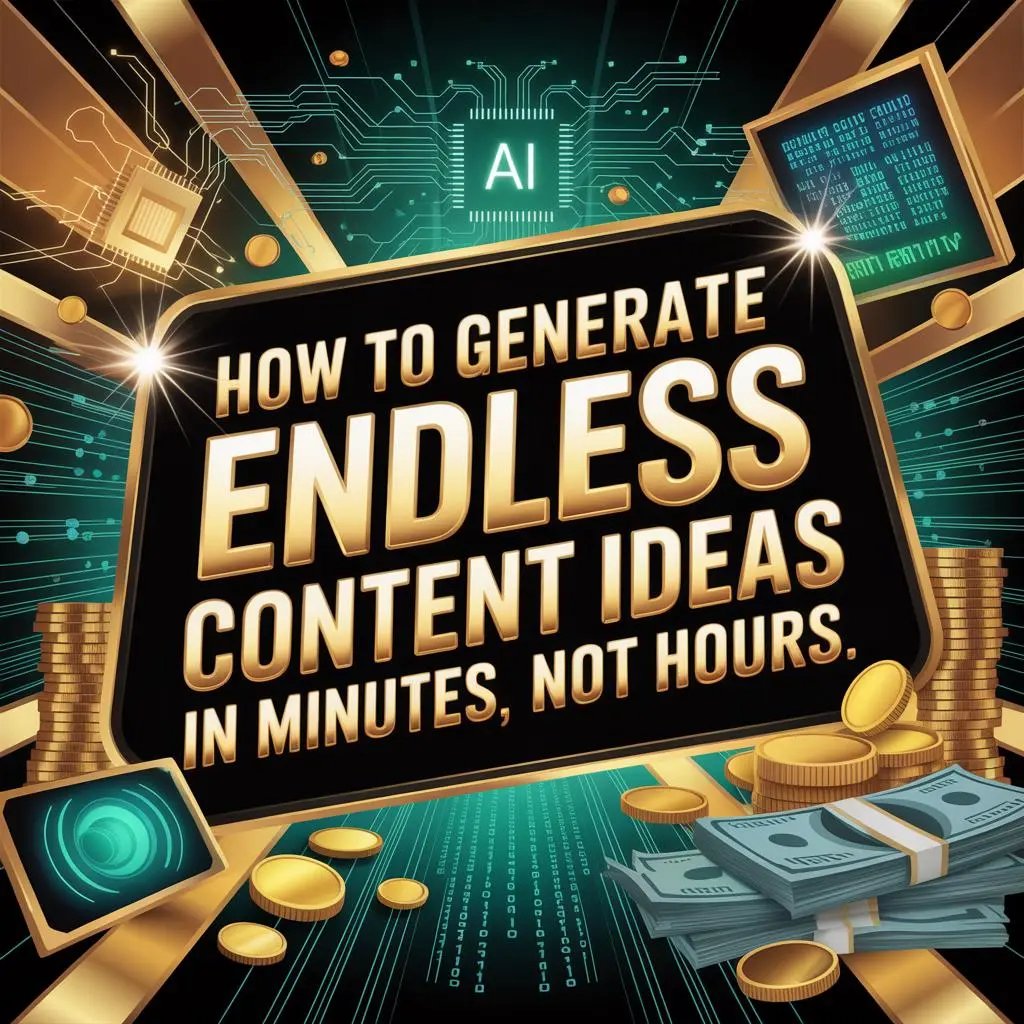 How to generate endless content ideas in minutes, not hours